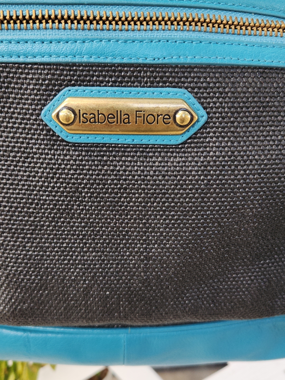 Isabella FLORE Teal Embroidered Tassel Shoulder Bag - Women - Picture 6 of 6